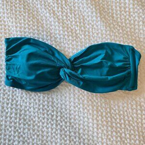 Mossimo Teal Strapless Bikini Top